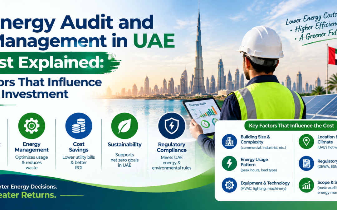 Energy Audit and Management in UAE Cost Explained: Factors That Influence Your Investment